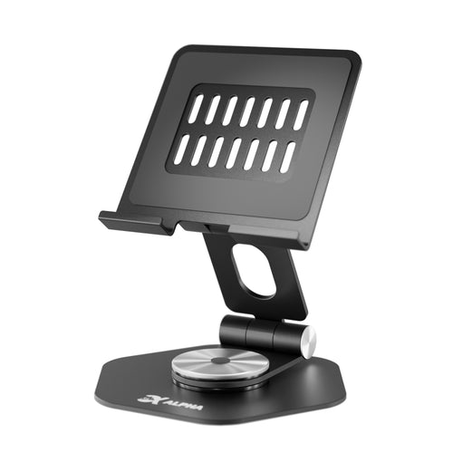 Alpha Desk Companion tabletstandaard in Obsidian Black